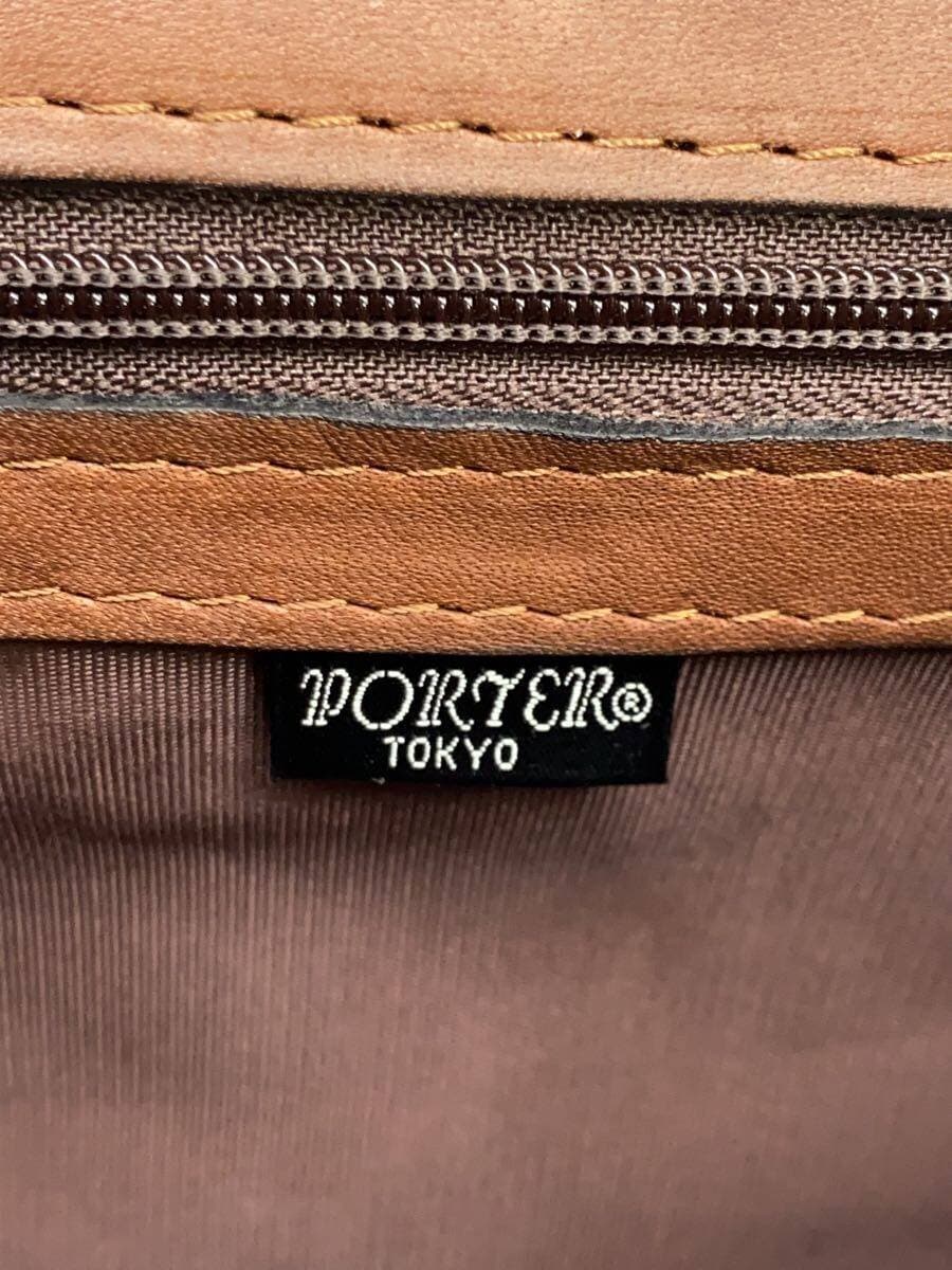 PORTERBARON 3-Way Shoulder Bag Leather BRW 206-02512 5