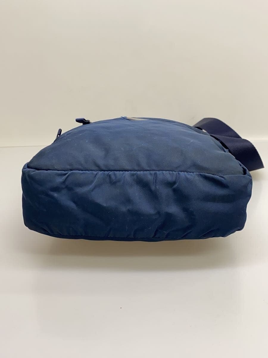 PRADA Triangle Logo Shoulder Bag Nylon NVY 4