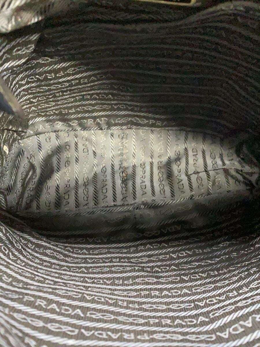 PRADA Triangle Logo Shoulder Bag Nylon NVY 6