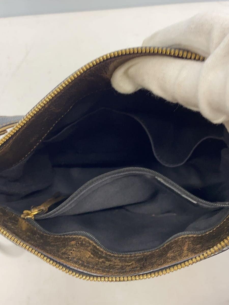 LOEWE Shoulder Bag Leather BLK 6