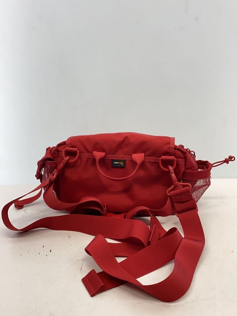 Supreme19FW Cordura Waist Bag Nylon RED 3