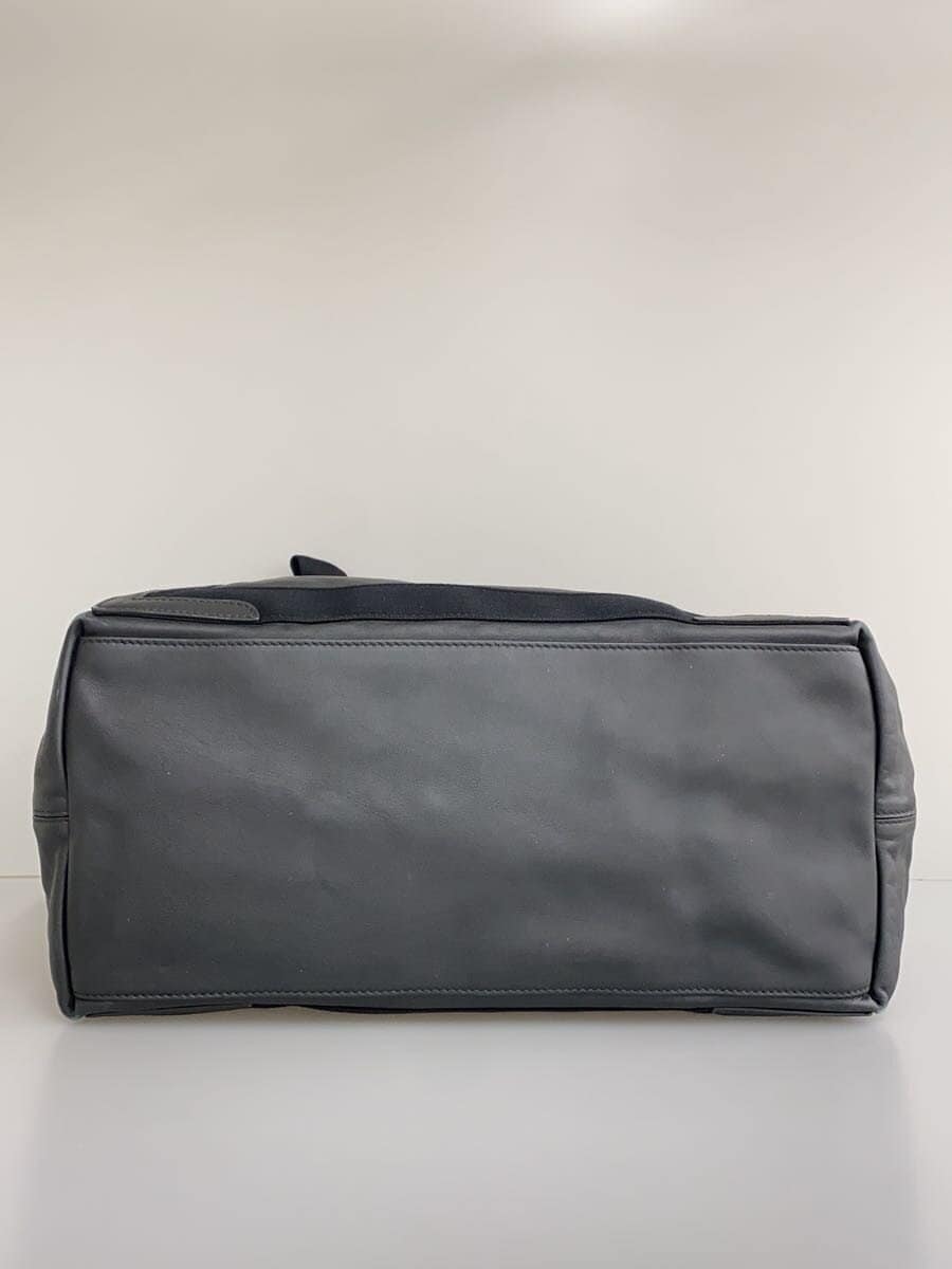 BALENCIAGA Navy Cabas M Leather Tote Bag (Pouch Missing) BLK 339936 4