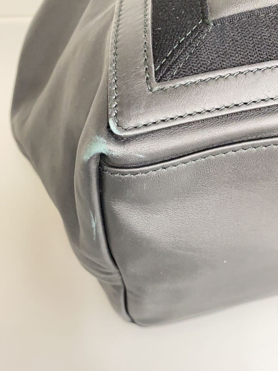 BALENCIAGA Navy Cabas M Leather Tote Bag (Pouch Missing) BLK 339936 7