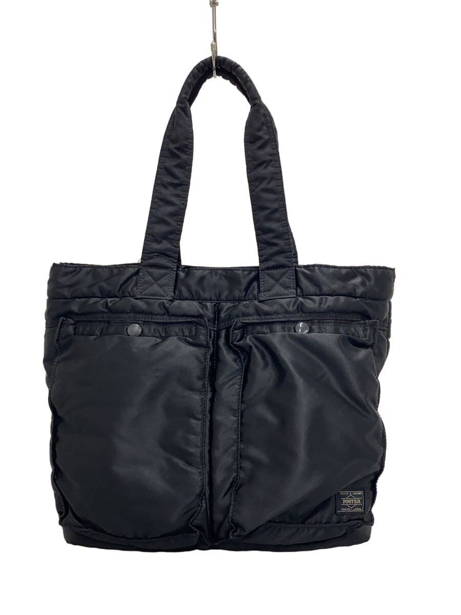 PORTERTANKER Tote Bag Nylon BLK