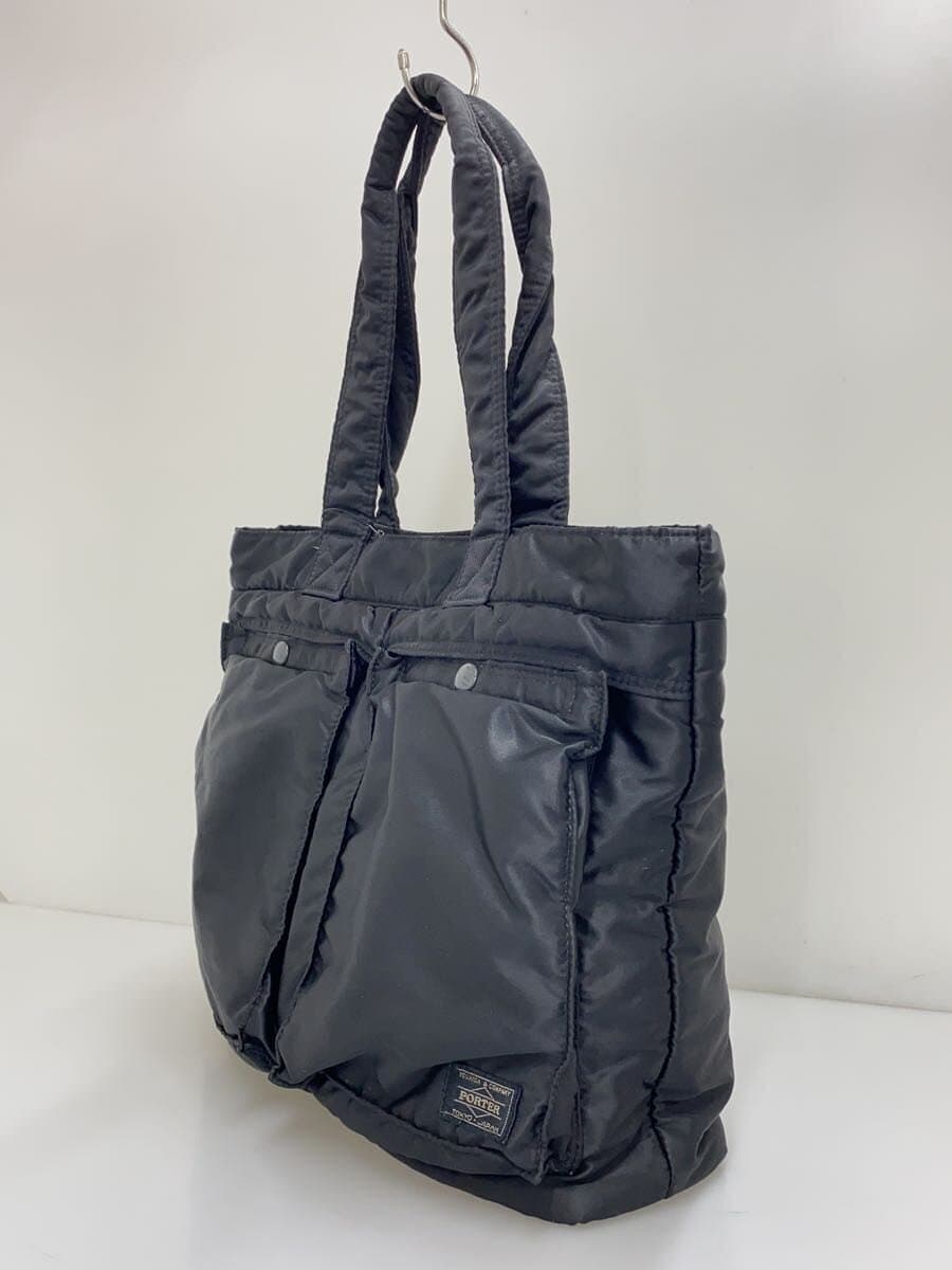 PORTERTANKER Tote Bag Nylon BLK 2