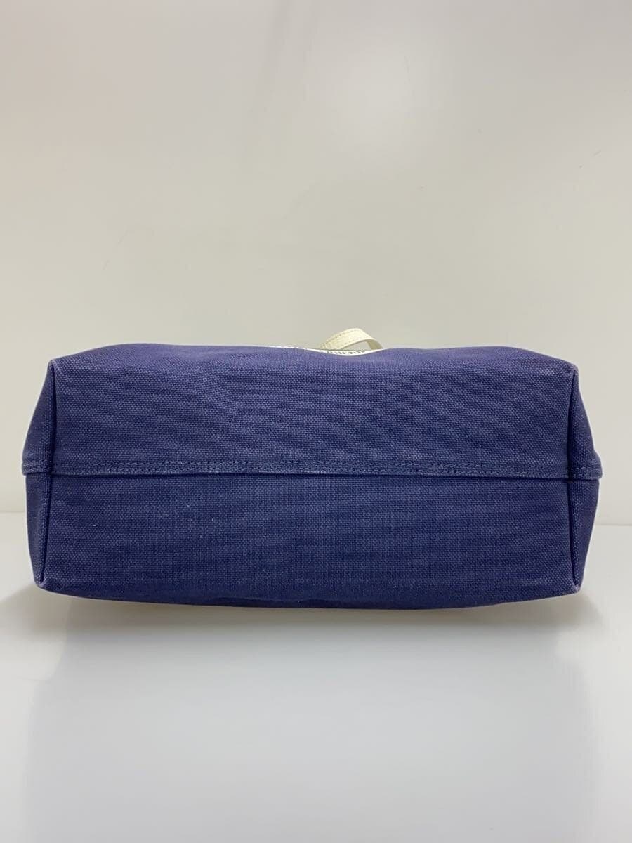 EMPORIO ARMANI Canvas Tote Bag Canvas NVY 4