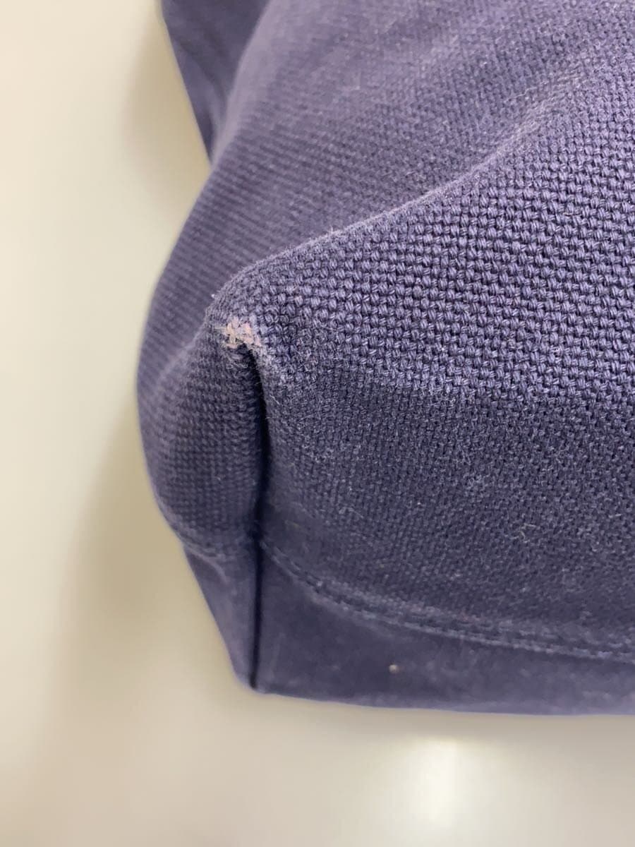 EMPORIO ARMANI Canvas Tote Bag Canvas NVY 7