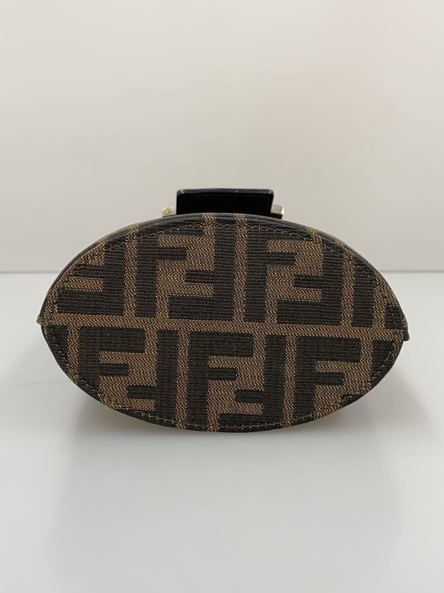 FENDI Zucchino pattern one-shoulder bag canvas BRW all-over pattern 4