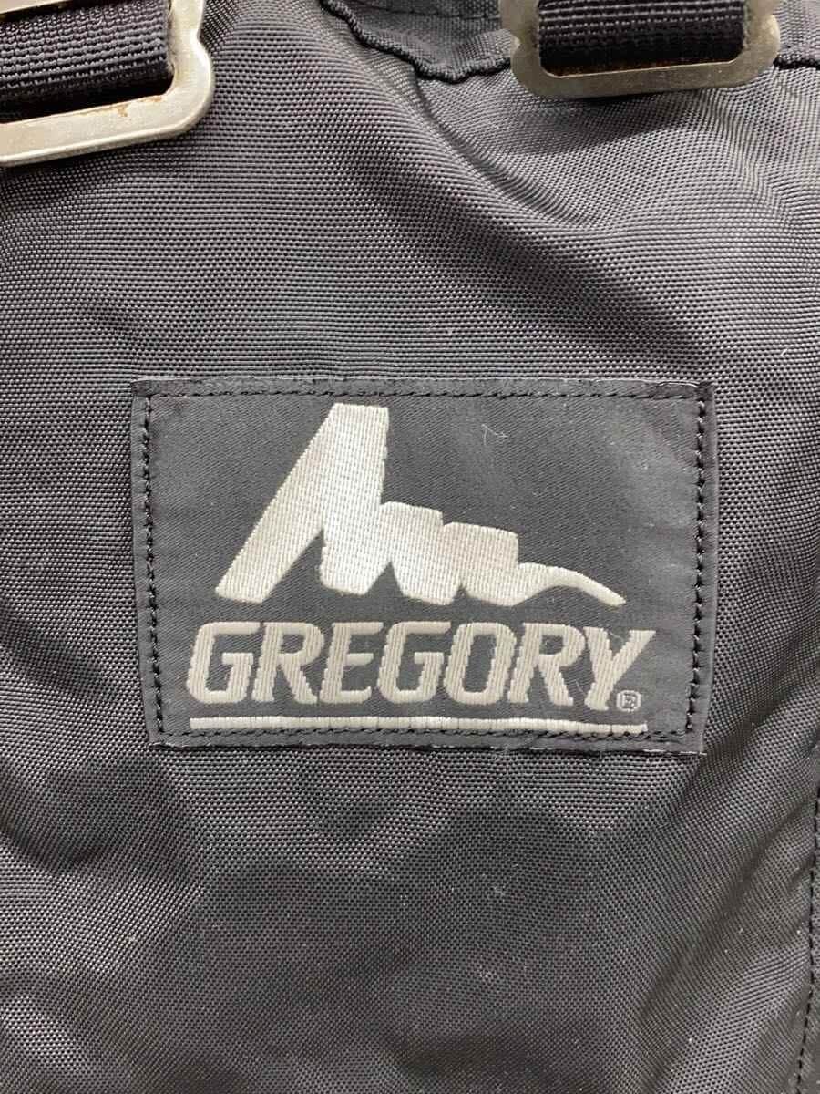 GREGORY Vintage Logo Backpack Nylon Black 5