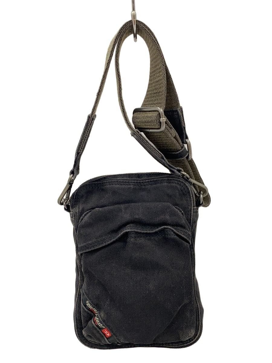 DIESEL shoulder bag cotton BLK