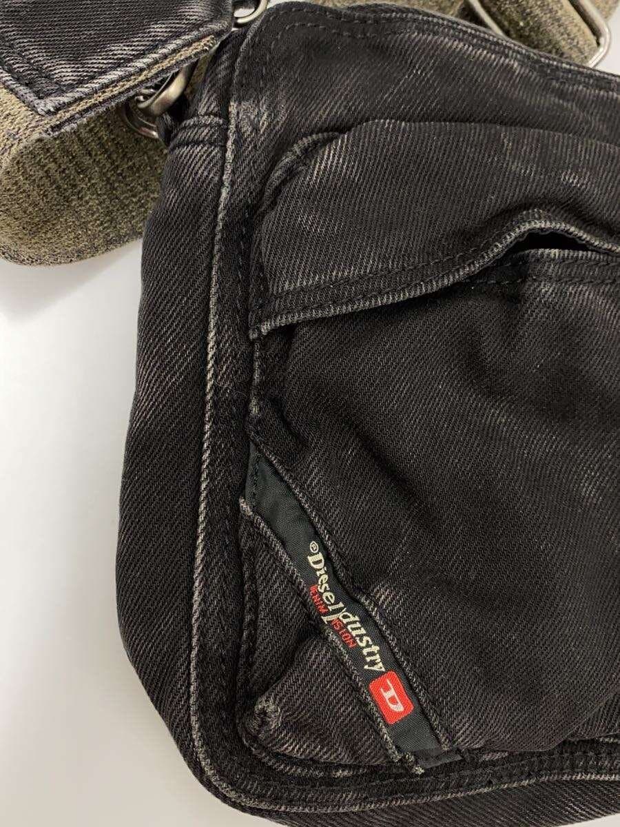 Diesel Fashion shoulder bag cotton BLK 7