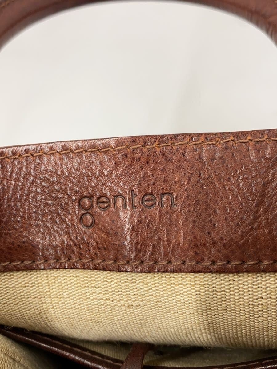 GENTEN handbag leather BRW 5