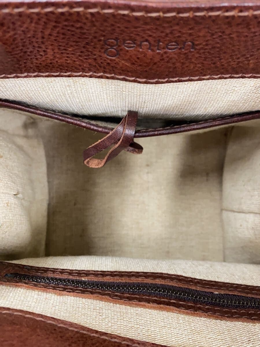 GENTEN handbag leather BRW 6