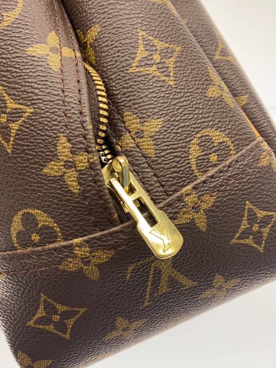 LOUIS VUITTON Bowling Vanity (Deauville) - Monogram Canvas PVC BRW M47270 7