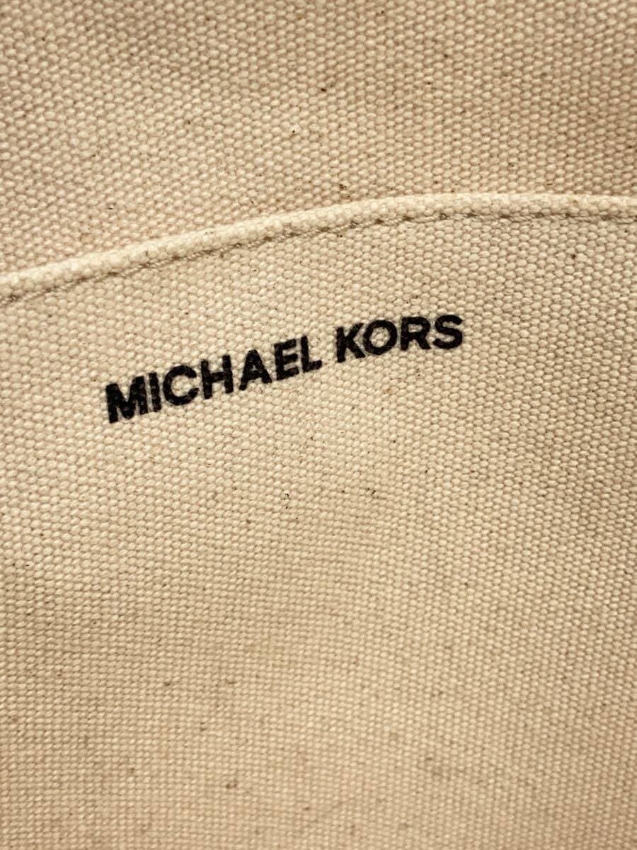MICHAEL KORS Tote Bag Canvas BEG Solid 30s1g01t7c 5