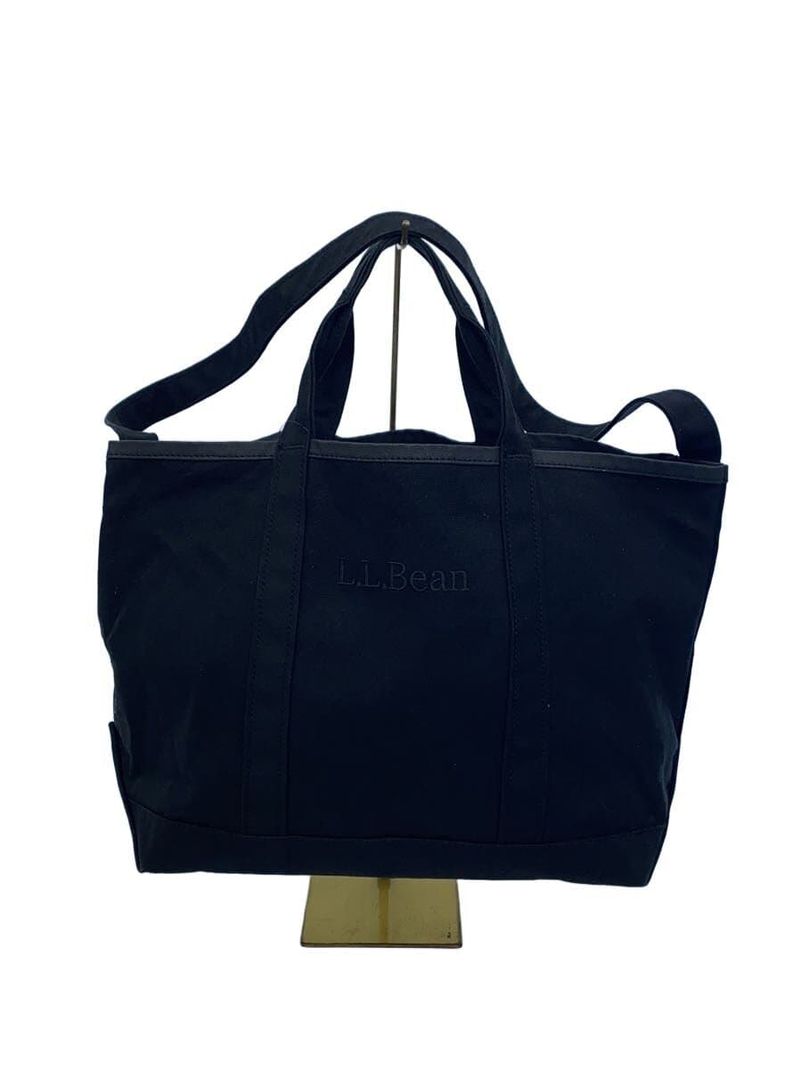L.L.Bean Shoulder Bag Cotton BLK 516836