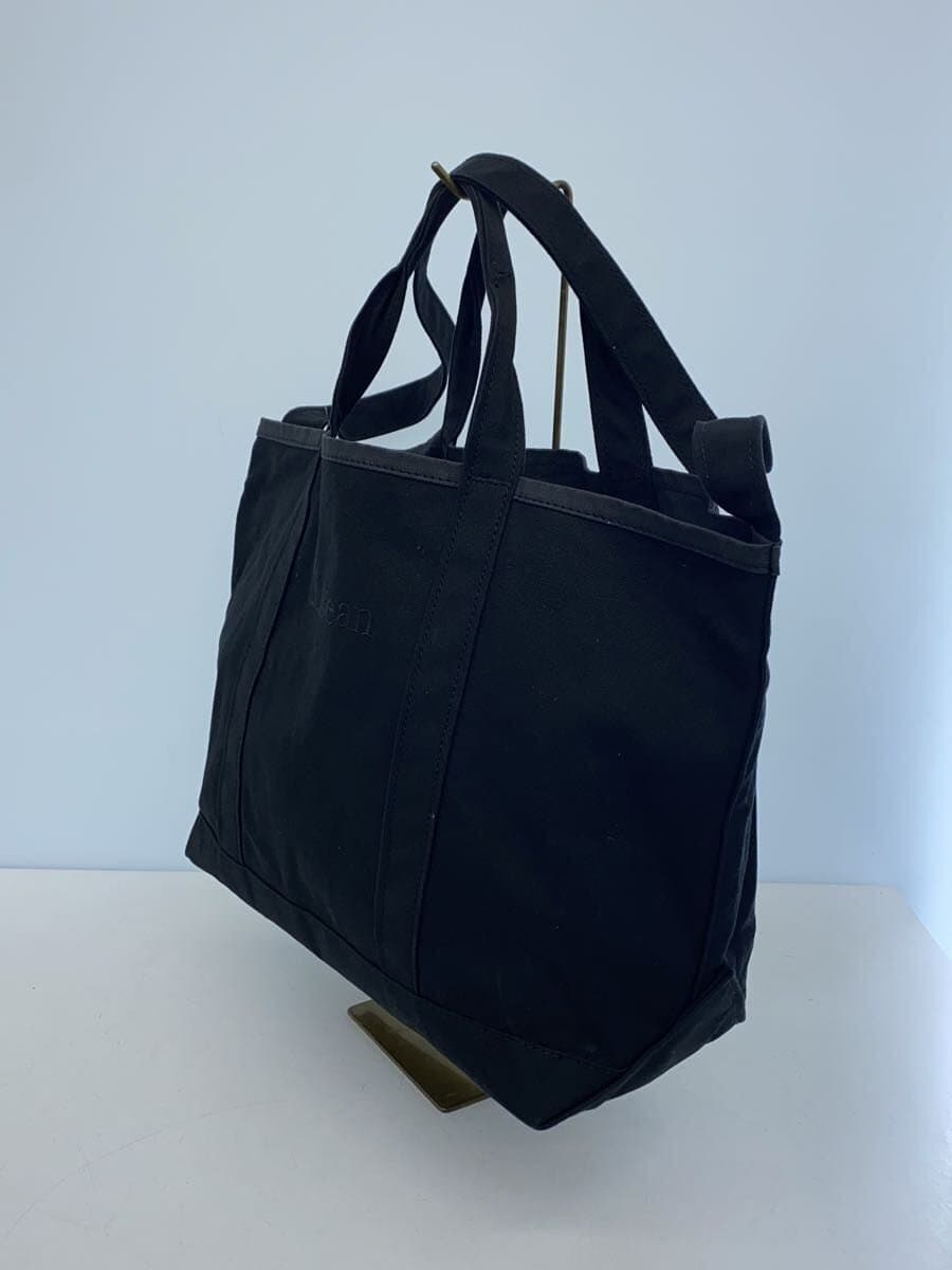 L.L.Bean Shoulder Bag Cotton BLK 516836 2