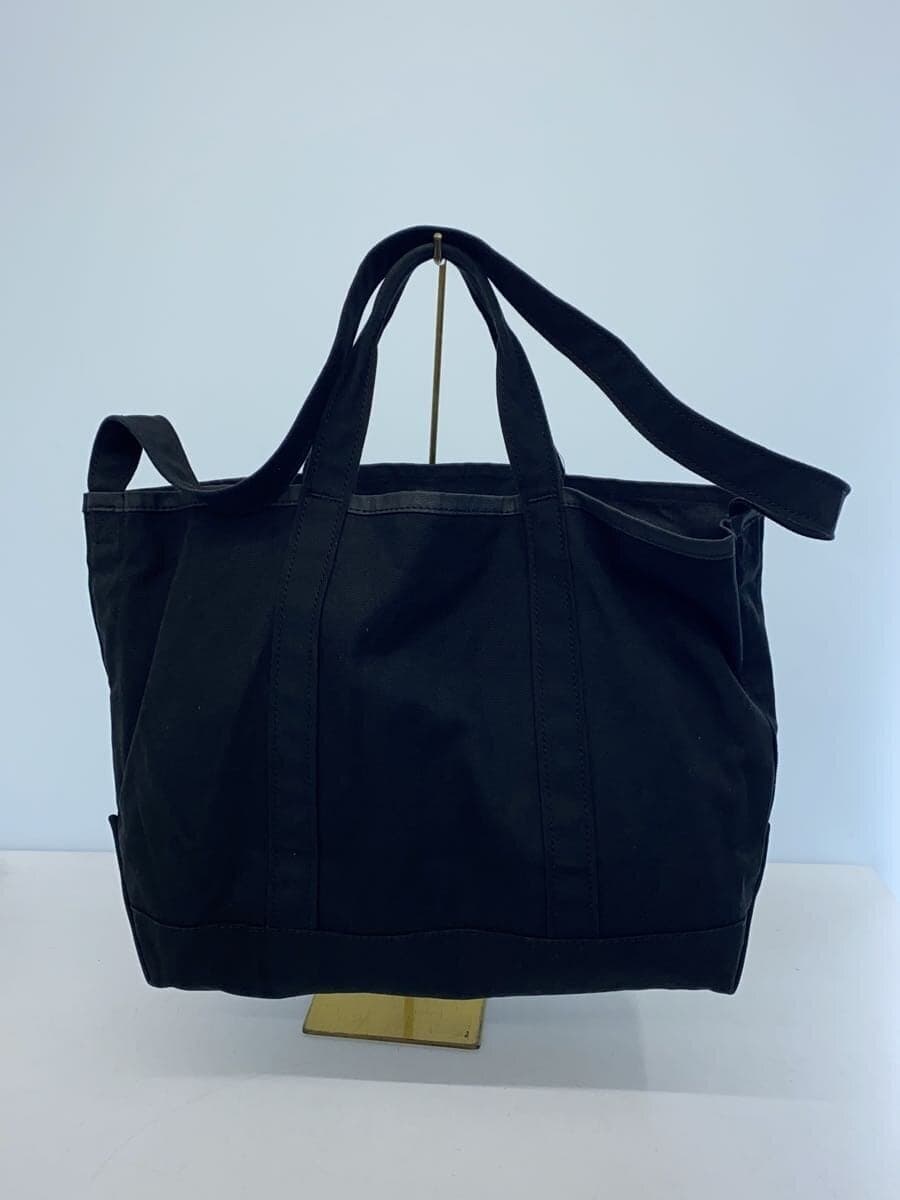 L.L.Bean Shoulder Bag Cotton BLK 516836 3