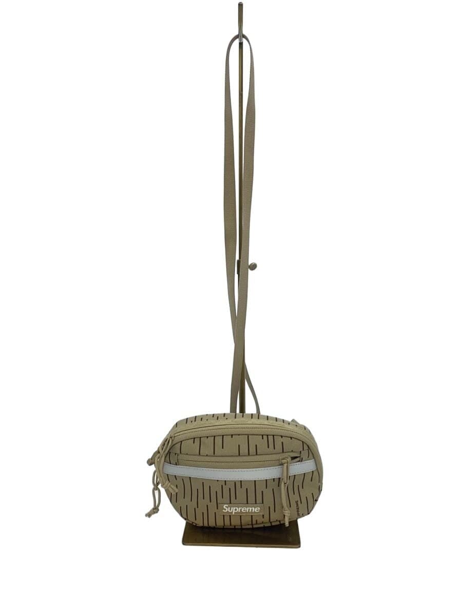 Supreme Shoulder Bag Nylon Beige Stripe