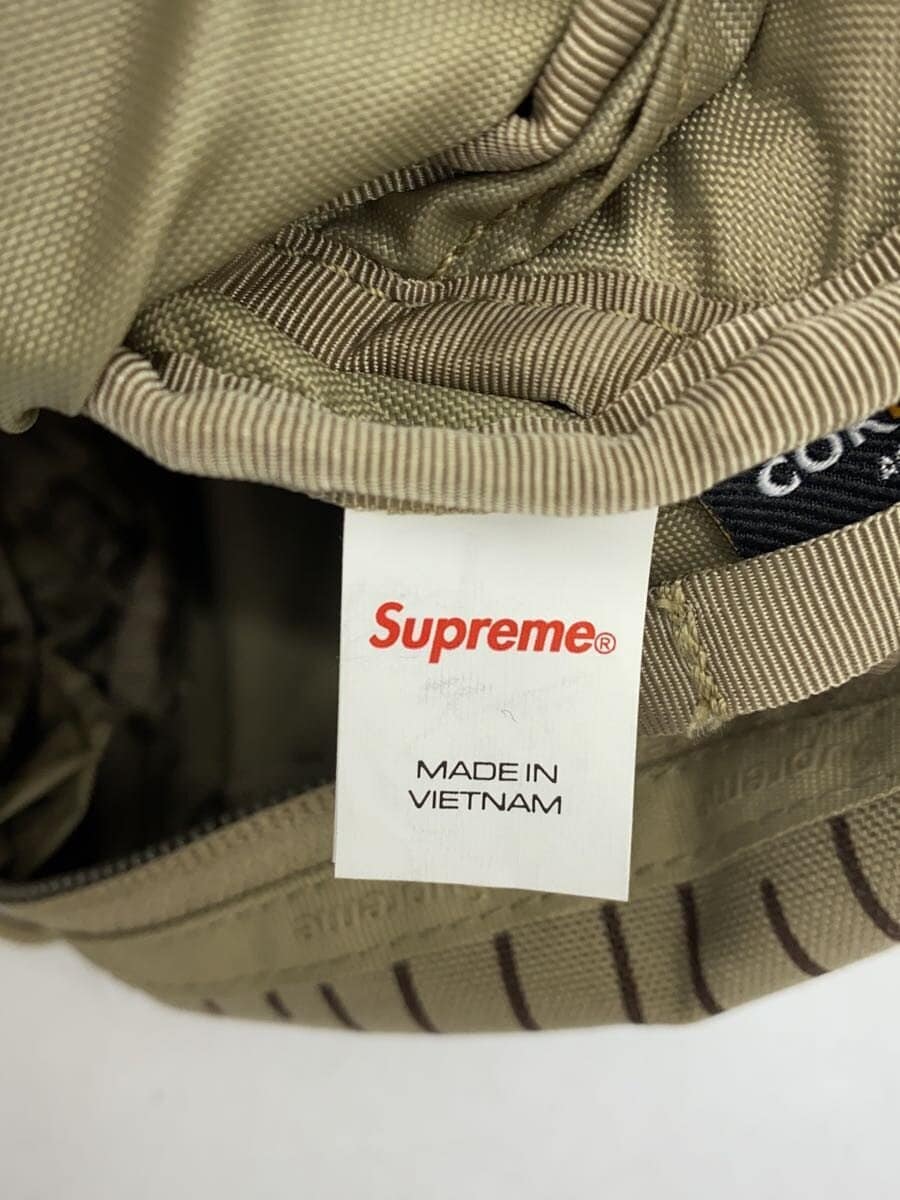 Supreme Shoulder Bag Nylon Beige Stripe 5