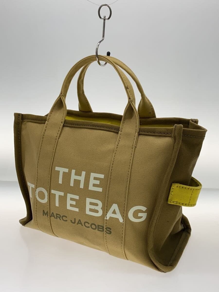 MARC JACOBS Tote Bag Canvas BEG Solid H063M01RE21 2