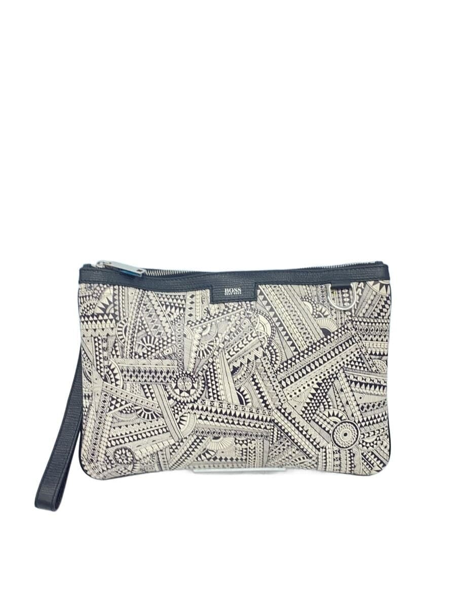 HUGO BOSS × Meissen × Meissen Second Bag -- BLK All-over Pattern 50423729