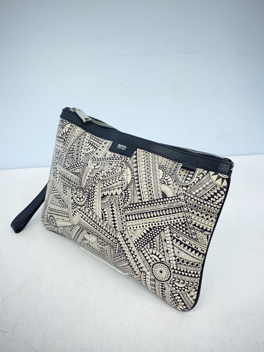 HUGO BOSS × Meissen × Meissen Second Bag -- BLK All-over Pattern 50423729 2