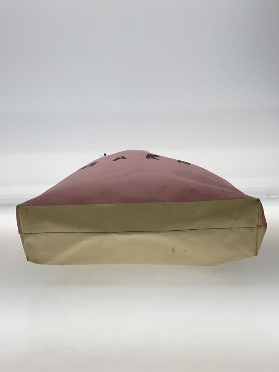 MARNI Wear With Stain Tote Bag PVC PNK SHMPQ10A06 4