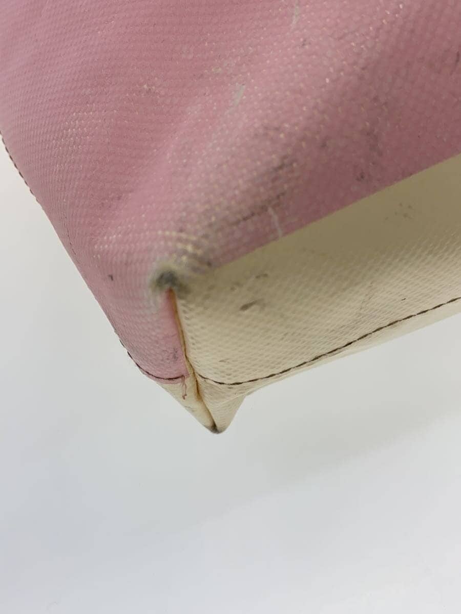 MARNI Wear With Stain Tote Bag PVC PNK SHMPQ10A06 7