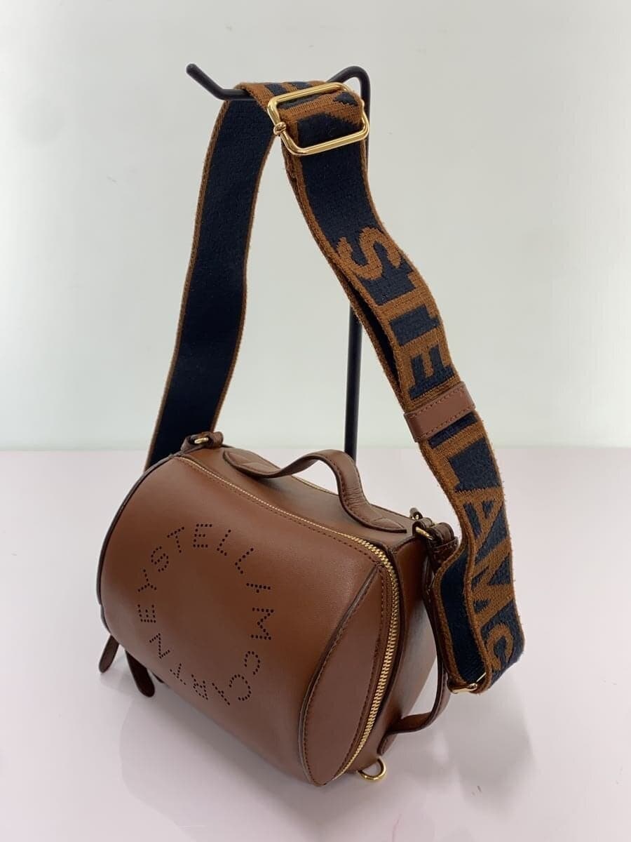 STELLA Mc CARTNEY Logo Mini Bag Shoulder Bag Leather BRW 2