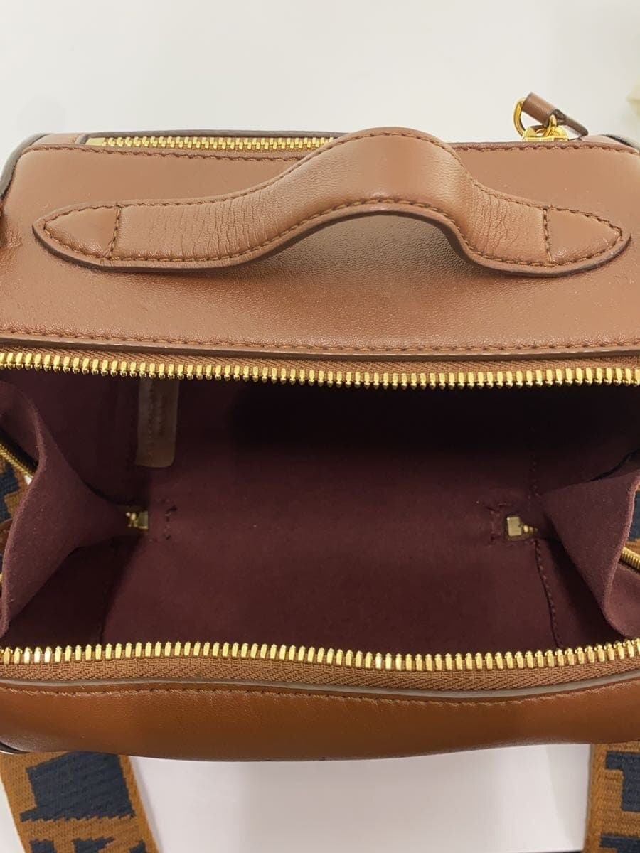 STELLA Mc CARTNEY Logo Mini Bag Shoulder Bag Leather BRW 6