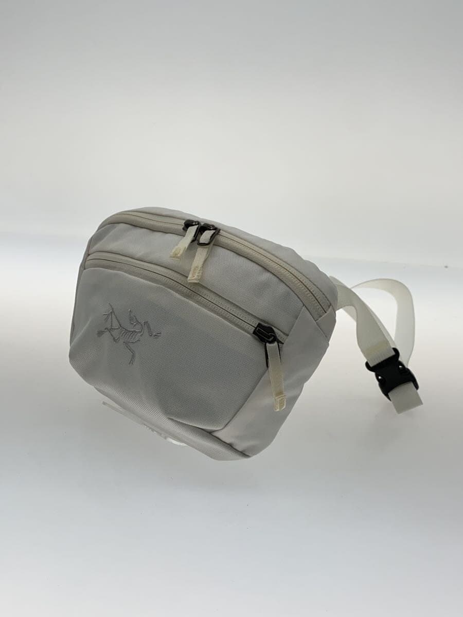 ARC’TERYXMANTIS 1 WAIST PACK Shoulder Bag Nylon WHT Solid 2