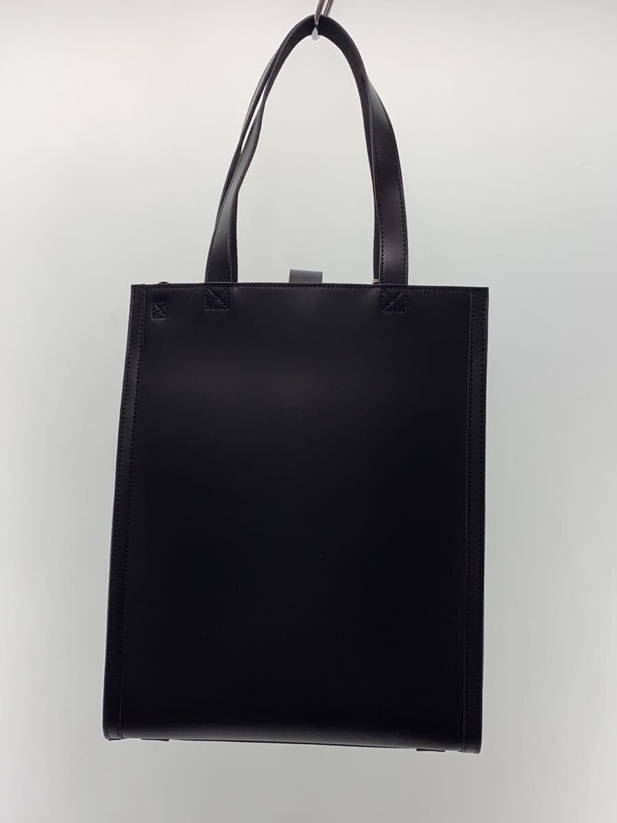 Dr.Martens With Tag DNA TOTE Tote Bag Leather BLK Print AD093001 2