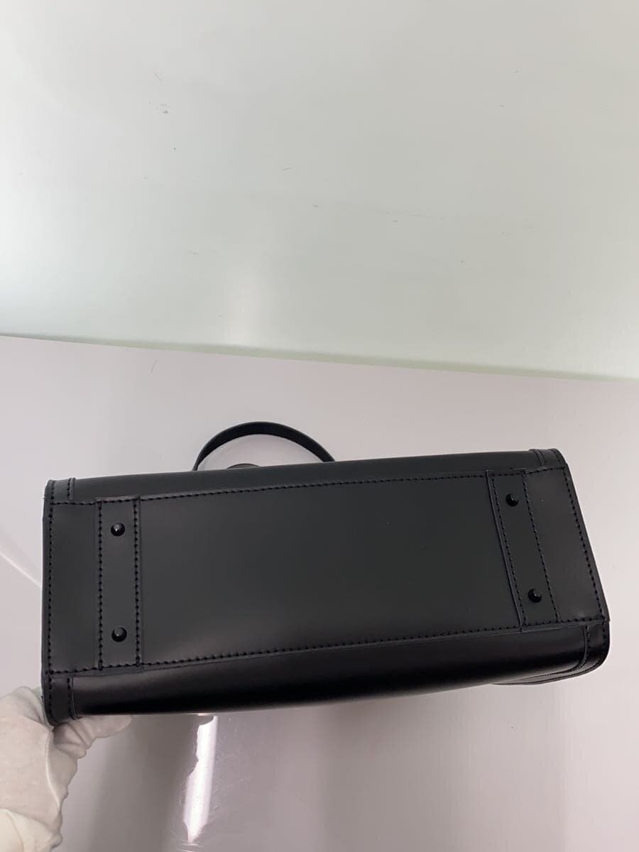 Dr.Martens With Tag DNA TOTE Tote Bag Leather BLK Print AD093001 3