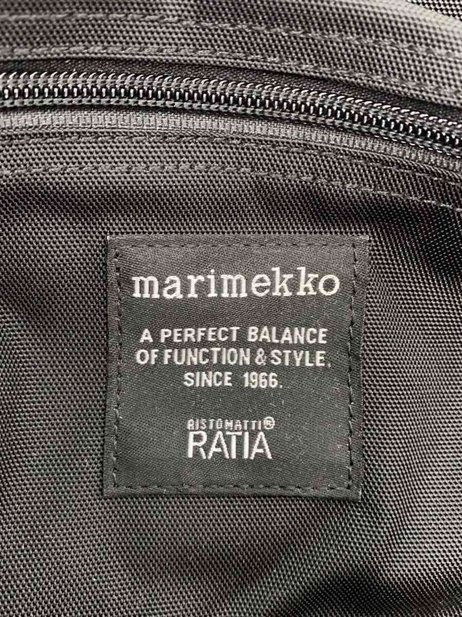 marimekko BUDDY Buddy Unikko Reflector Charm Backpack Nylon BLK Solid 026994 5