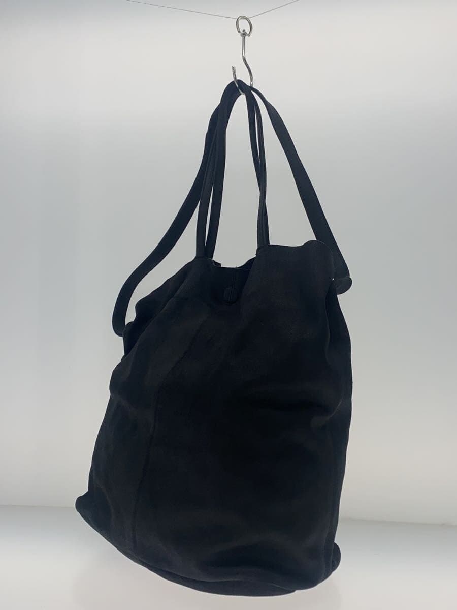 Other Brand Shoulder Bag Leather BLK Solid 2