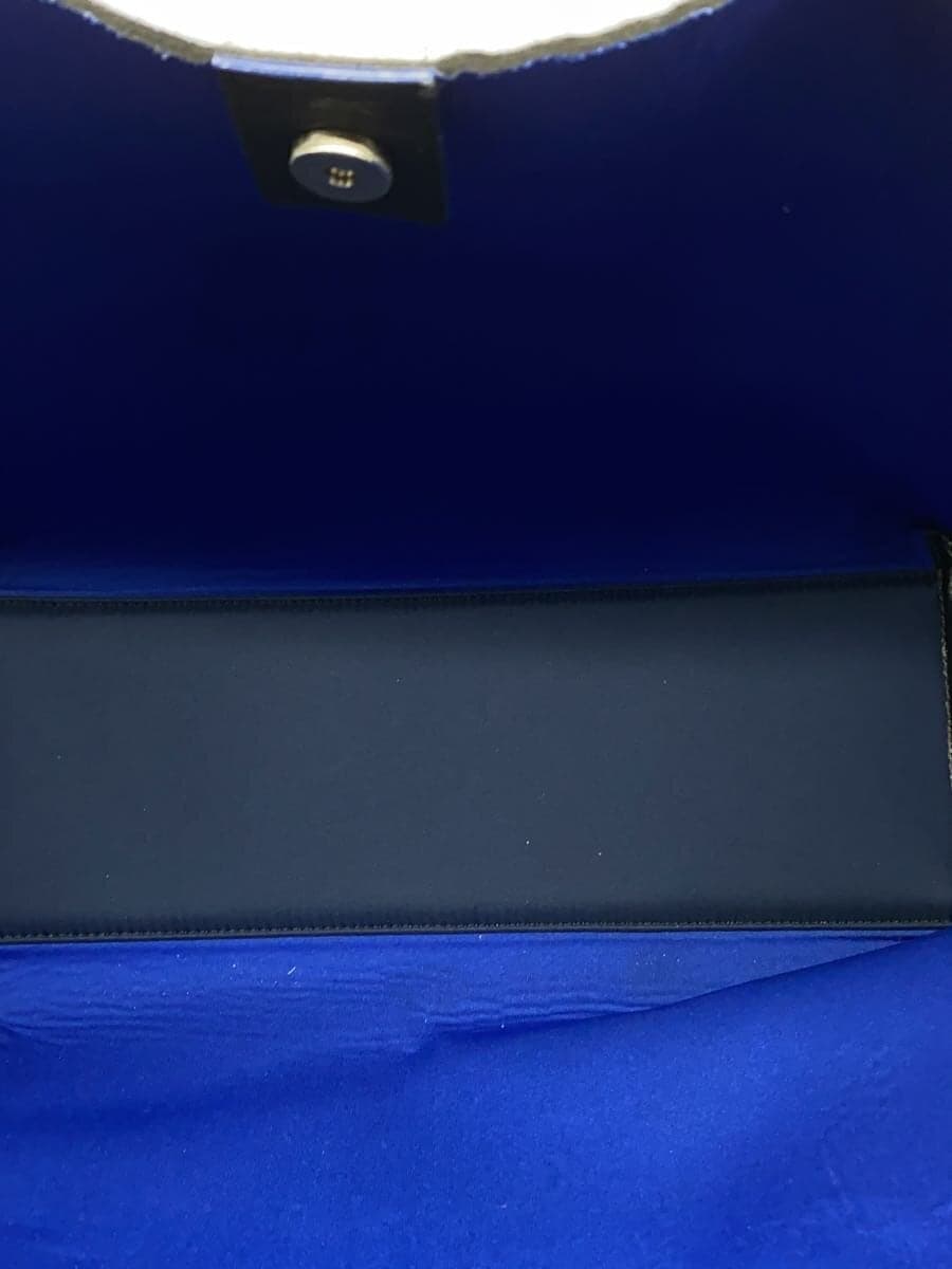 PELLE MORBIDA tote bag -- NVY 6