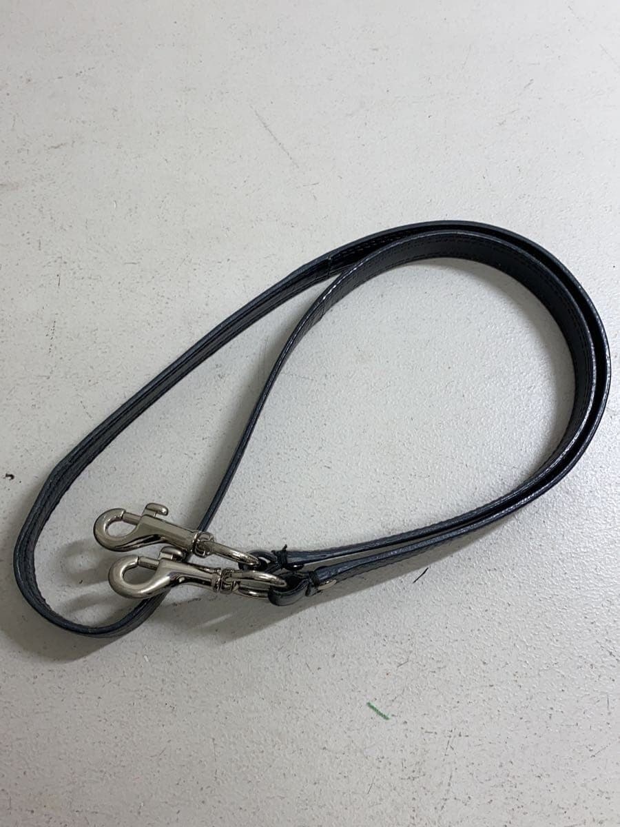 COACH Shoulder Bag_Signature Leather BLK All Over Pattern 9