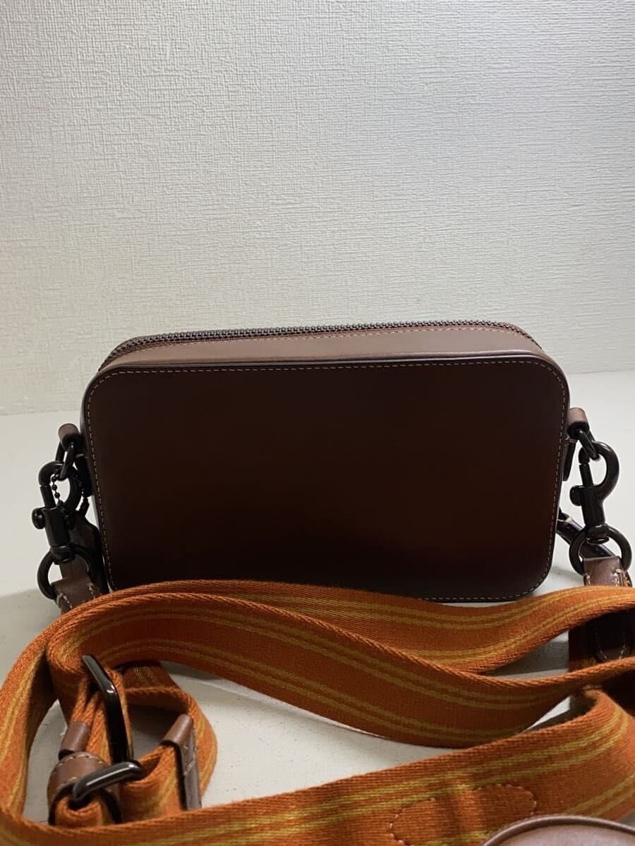 COACH Shoulder Bag BRW Solid CC117 3