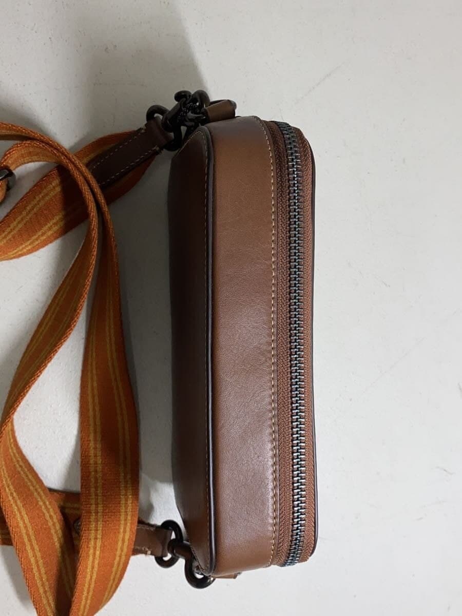 COACH Shoulder Bag BRW Solid CC117 4