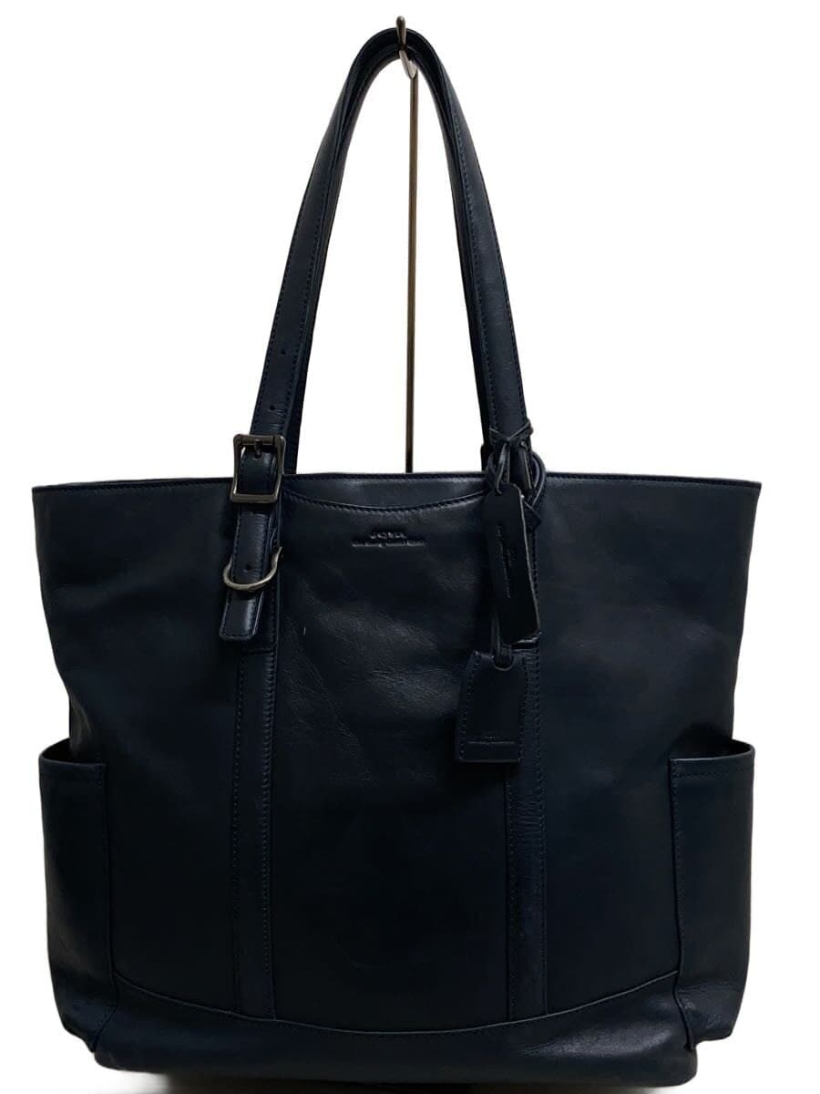 JOYA Shoulder Bag Leather NVY Solid