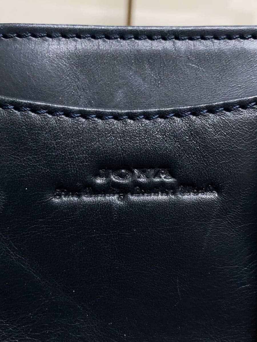 JOYA Shoulder Bag Leather NVY Solid 5