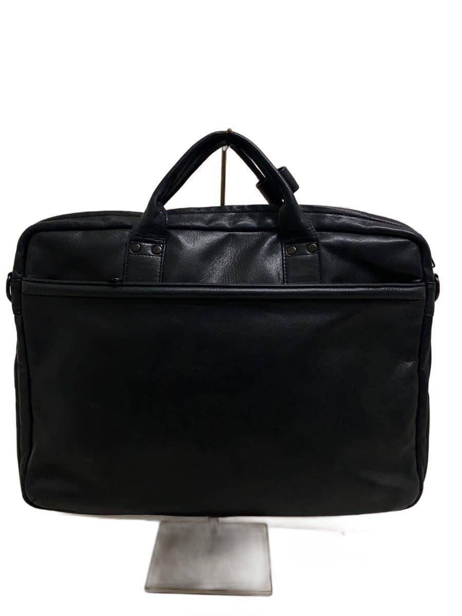 PORTER Bag Leather BLK Solid