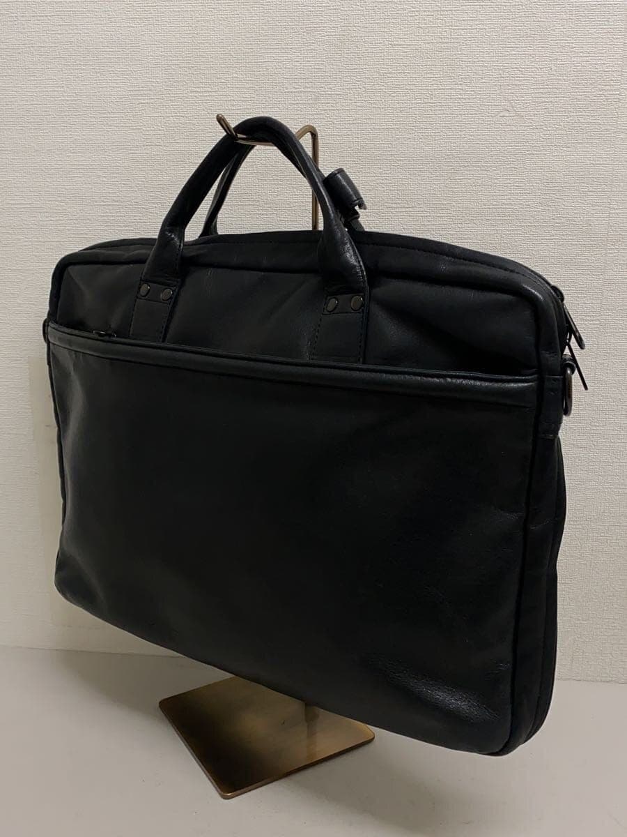 PORTER Bag Leather BLK Solid 2