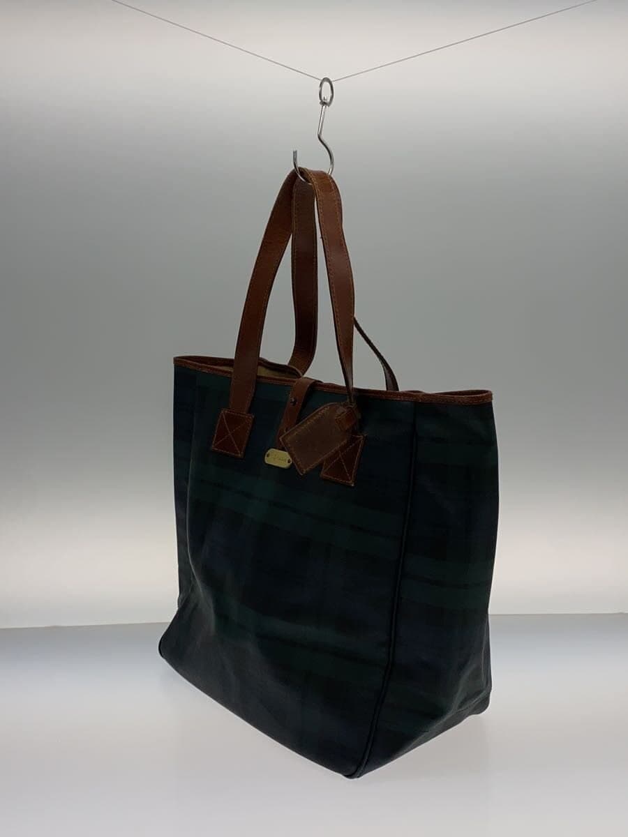 RALPH LAUREN tote bag leather GRN 2