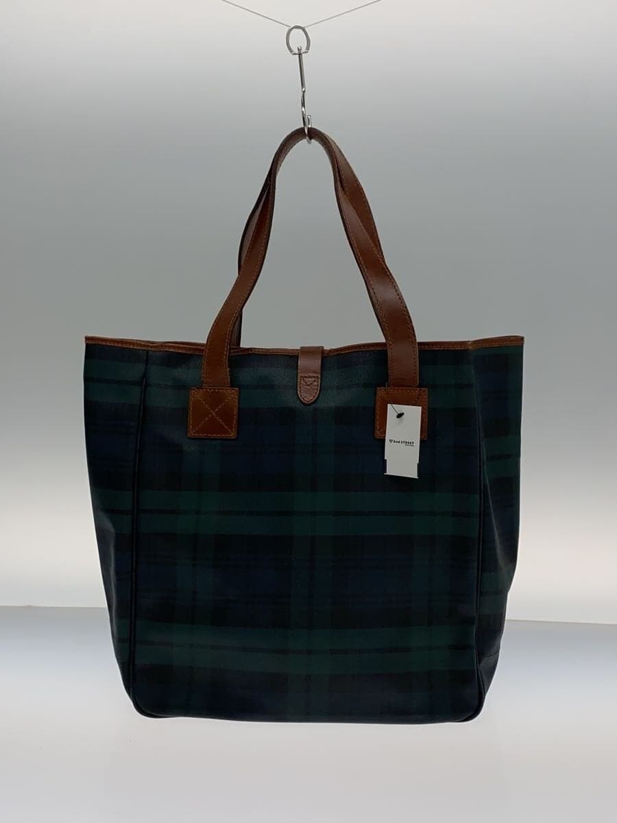 RALPH LAUREN tote bag leather GRN 3