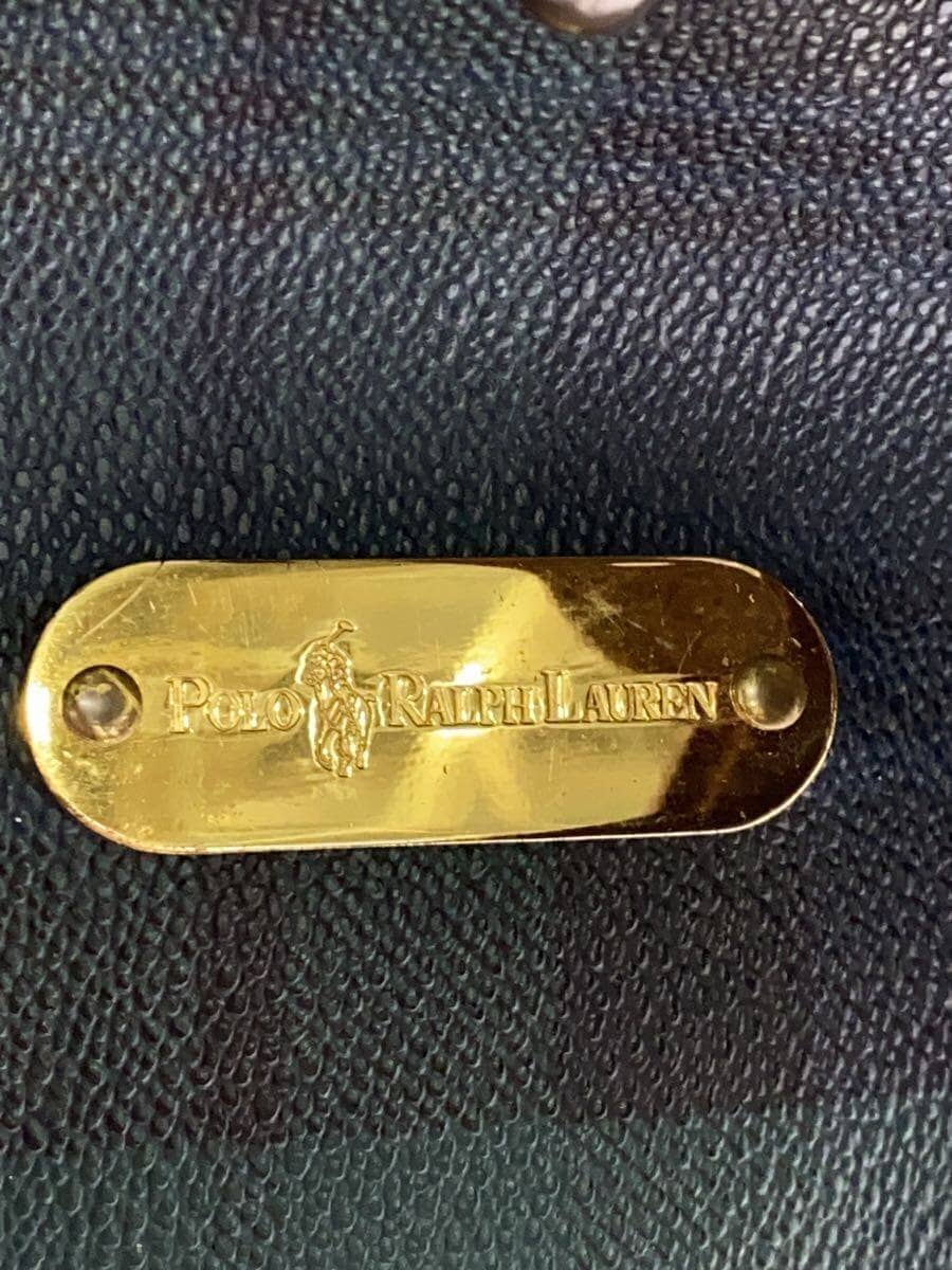 RALPH LAUREN tote bag leather GRN 5