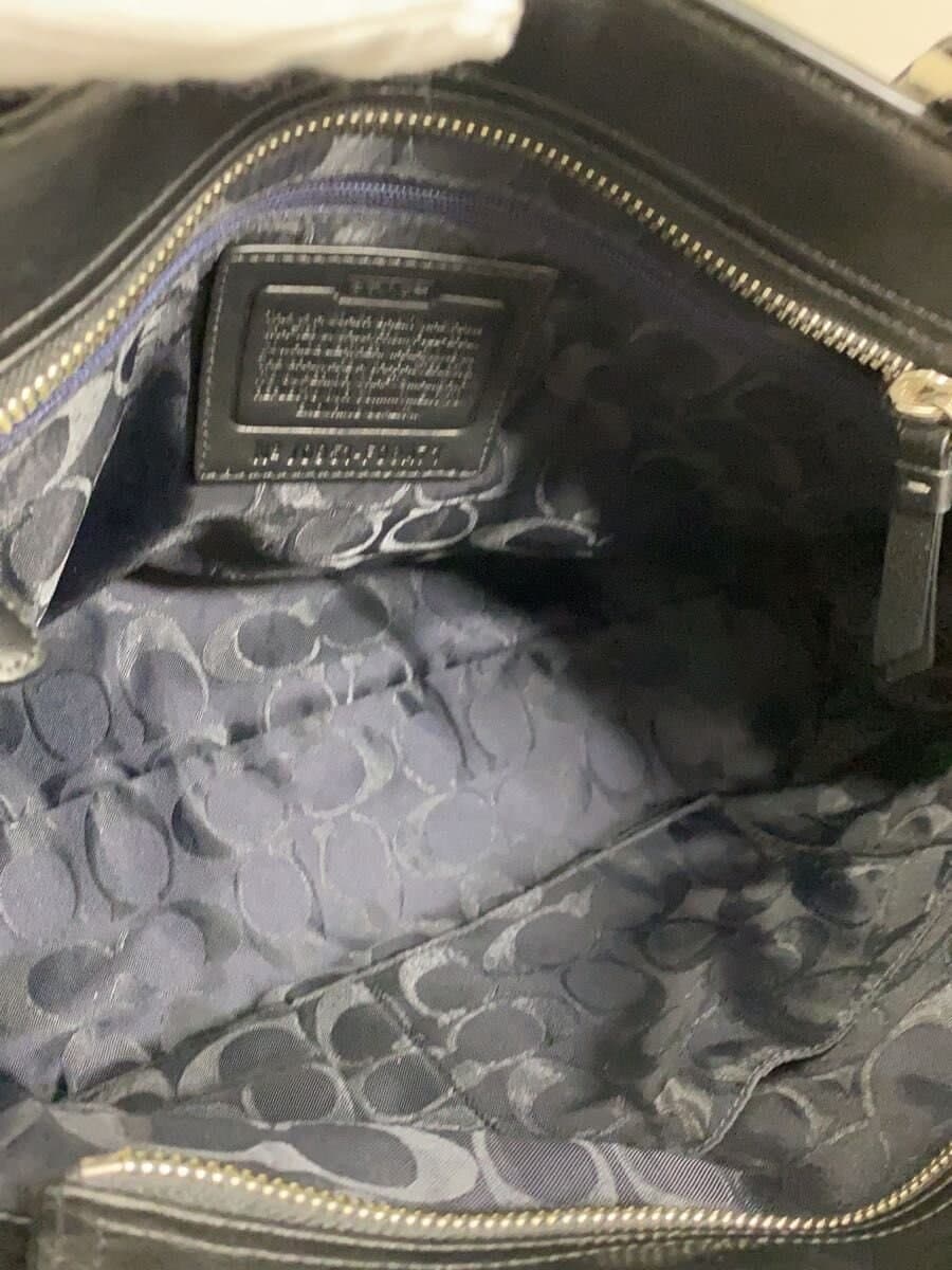 COACH Medium Carryall_Black Leather BLK 6