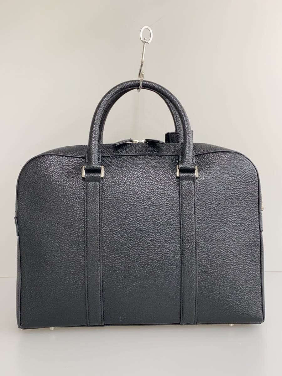 JOSEPH HOMME Shoulder Out of Stock Briefcase Leather BLK Plain 3