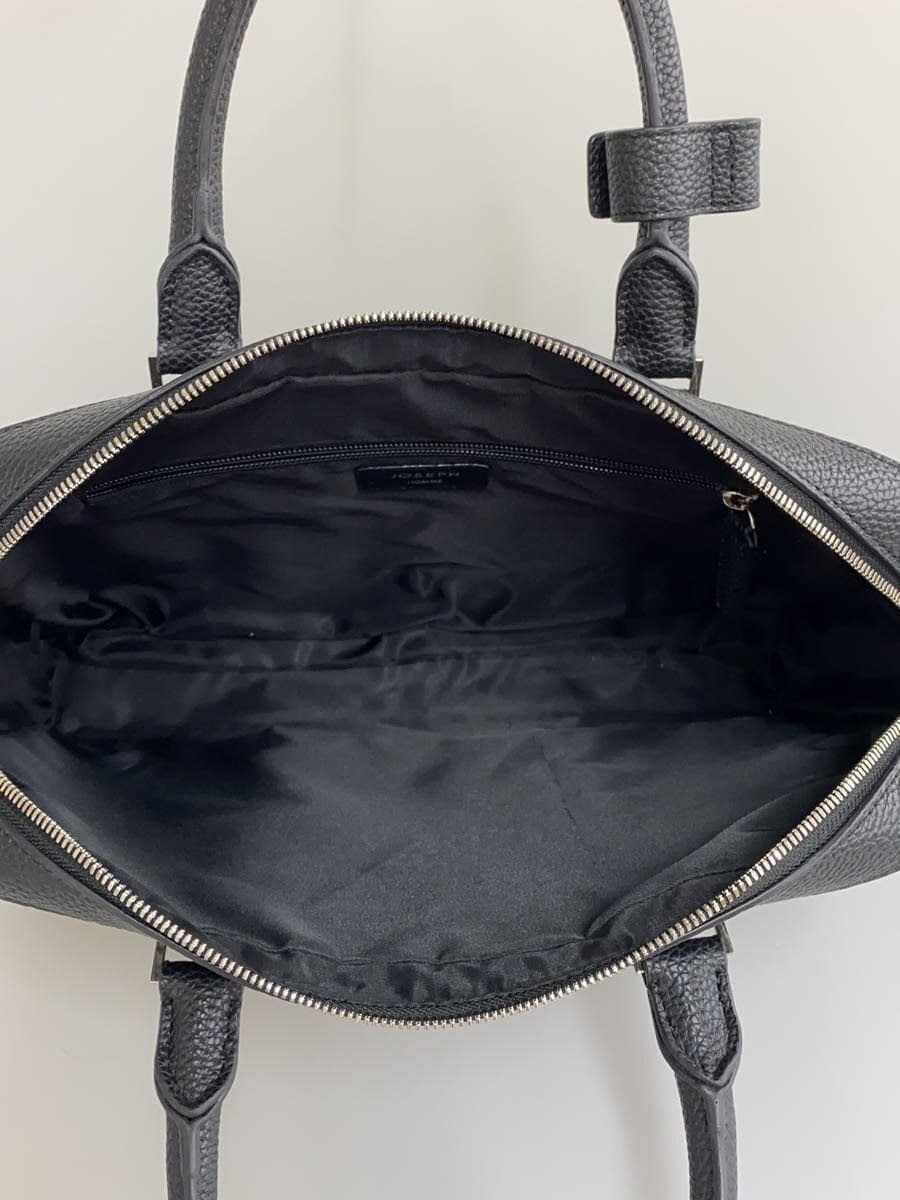 JOSEPH HOMME Shoulder Out of Stock Briefcase Leather BLK Plain 6